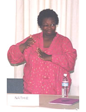Nathie Marbury, mentor.